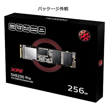 Amazon | ASX8200PNP-256GT-C XPG SX8200 Pro PCIe3.0x4 M.2